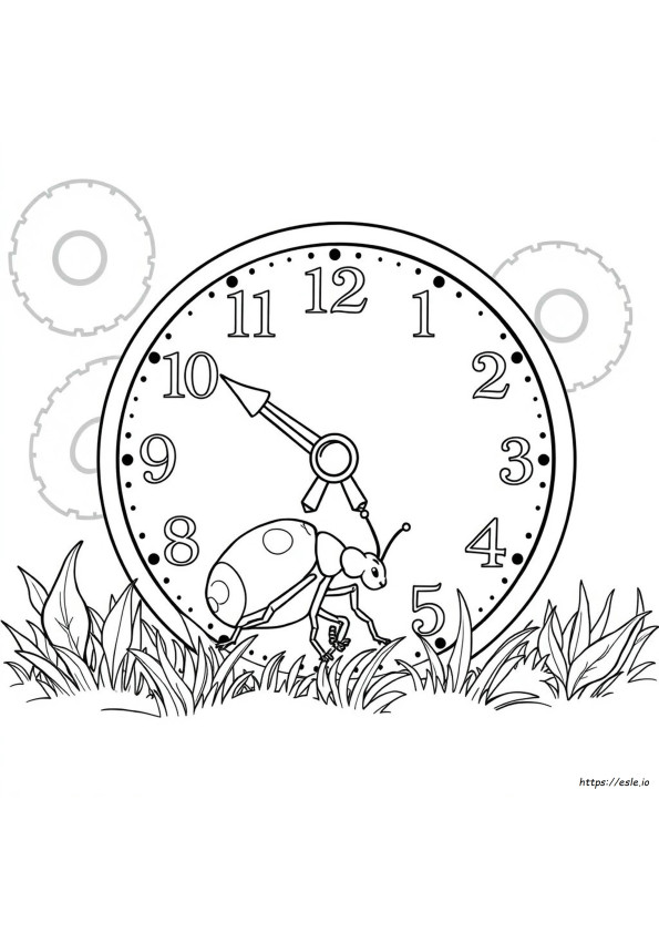 Bug Time Coloring Book
