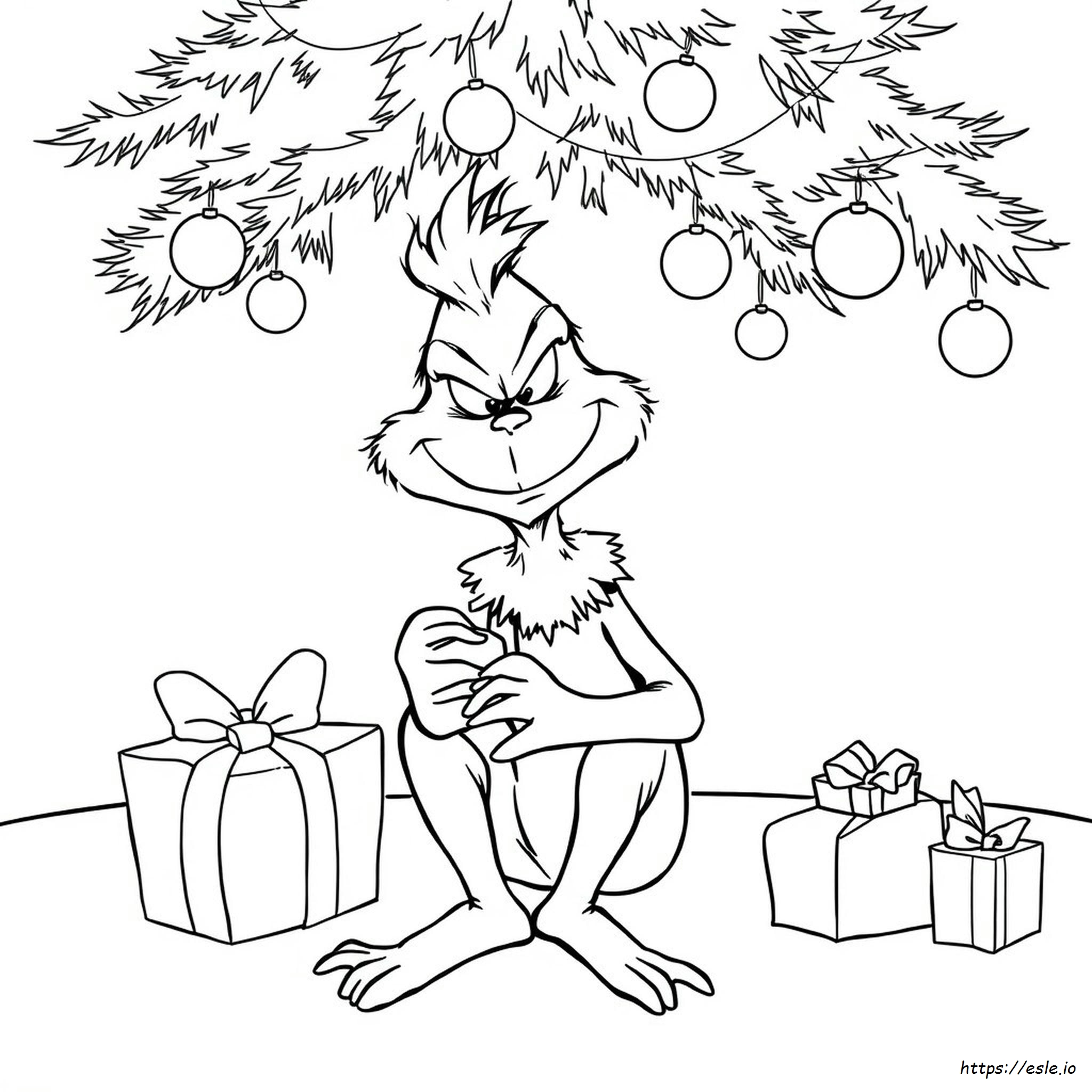 Plantillas Para Colorear El Grinch
