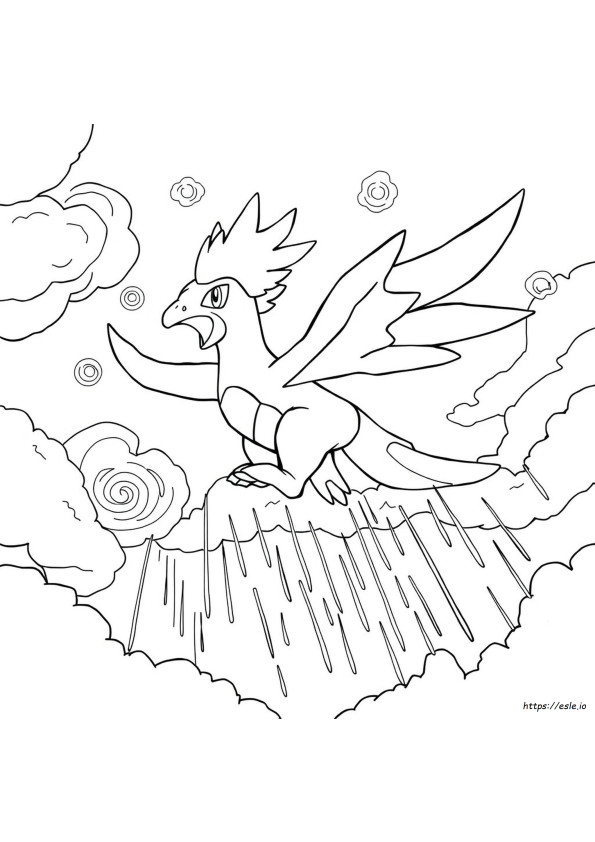 Disegni Da Colorare Di Tornadus Pokemon