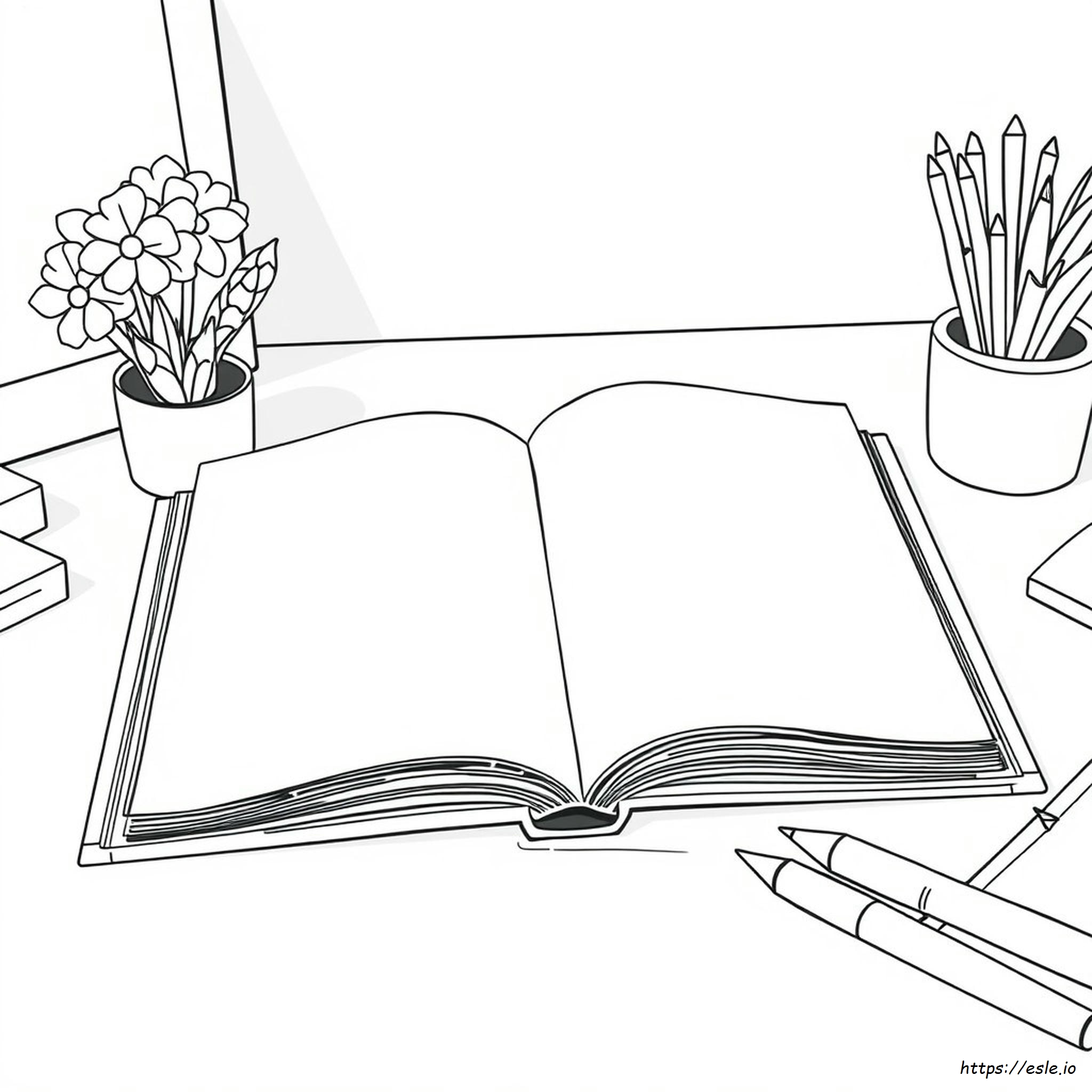 Coloring Books With White Pages - Free Printable Coloring Page