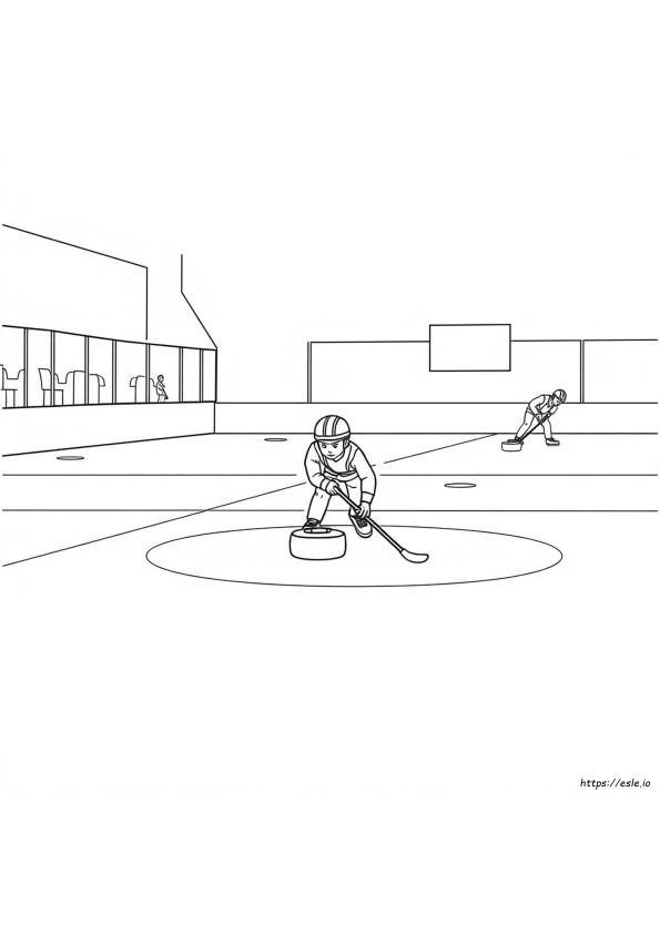 Kolorowanki Do Curlingu