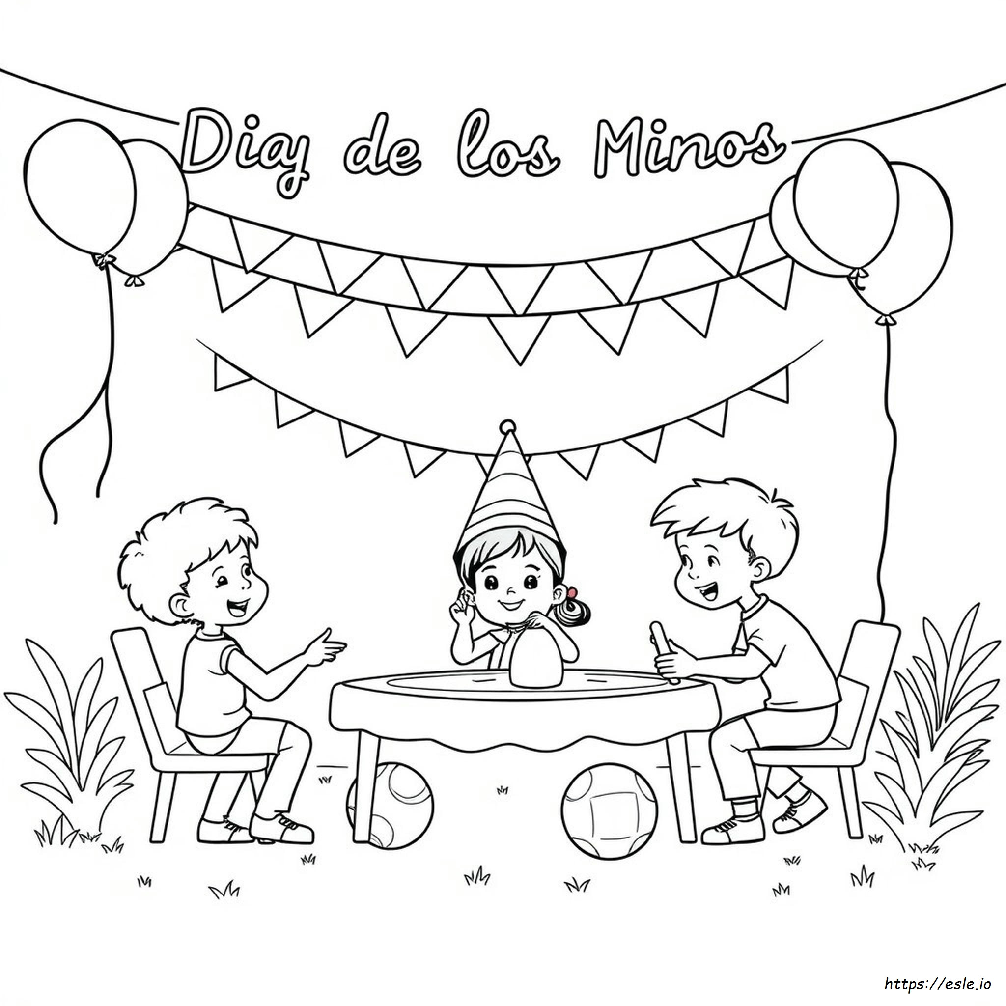 Dia De Los Niños Kleurplaten kleurplaat