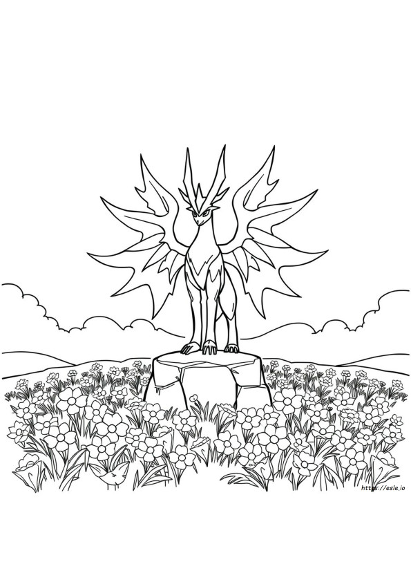 Arceus Pokemon Kolorowanka