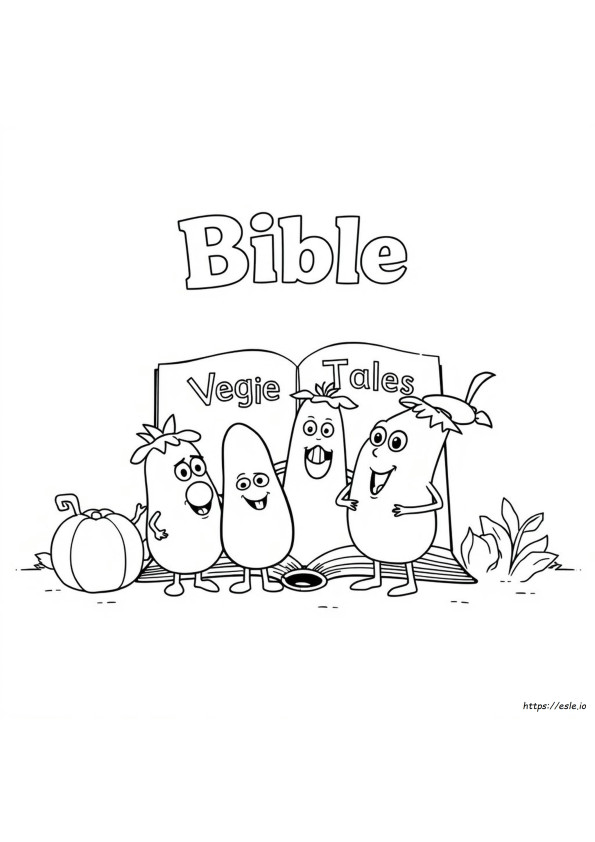 Coloriages Veggie Tales Bibliques