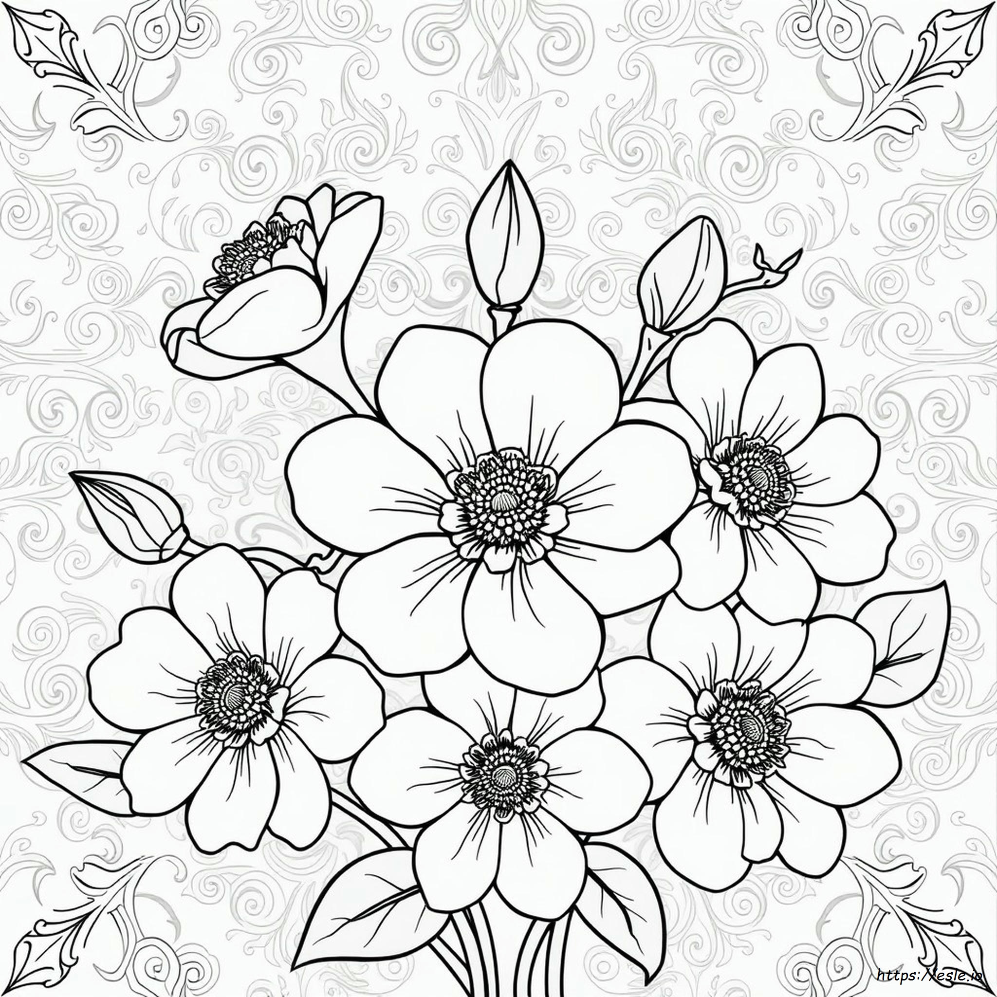Disegno Da Colorare In Velluto - Gratis