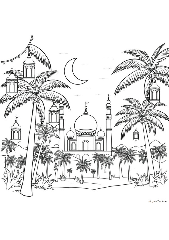 Kolorowanki Na Eid