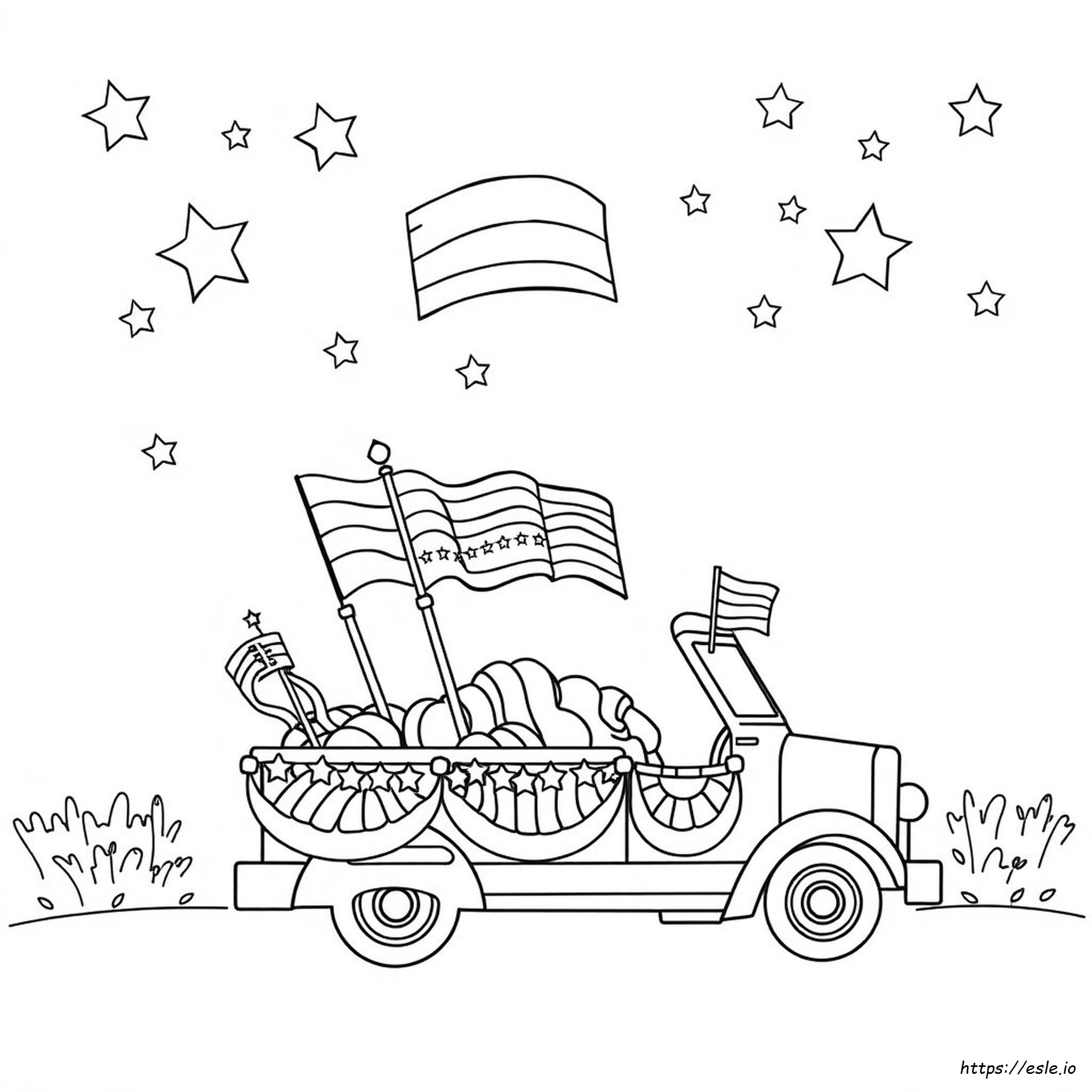 Disegno Da Colorare Stampabile Per Il Memorial Day
