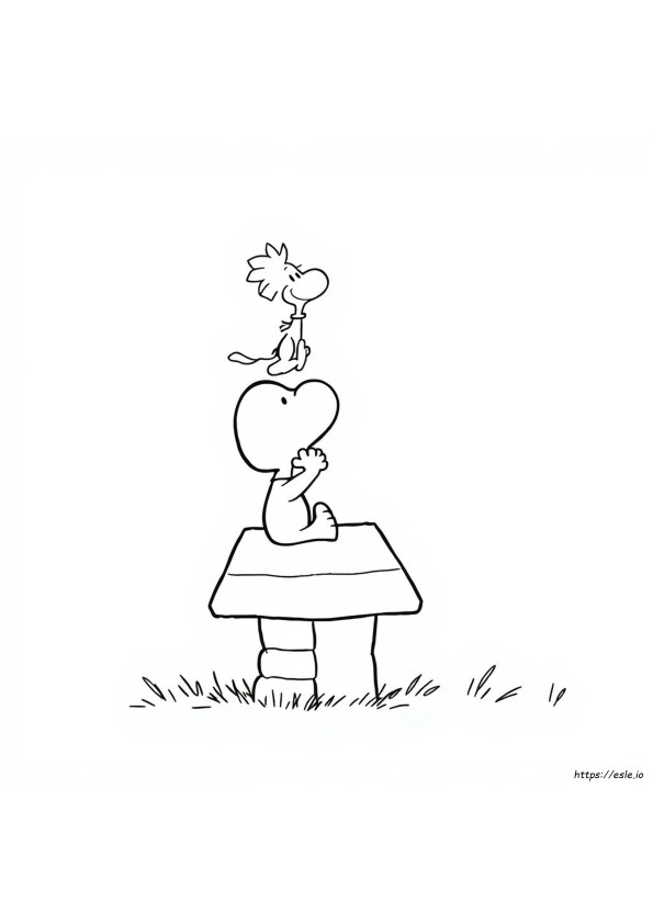 Snoopy Coloring Pictures