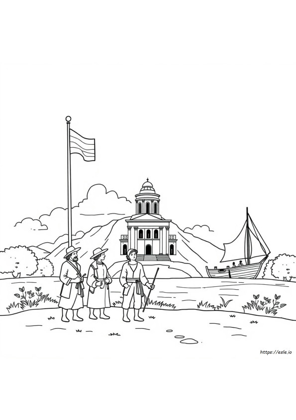 American History Coloring Pages