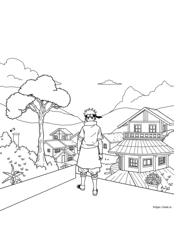 Hokage Coloring Pages