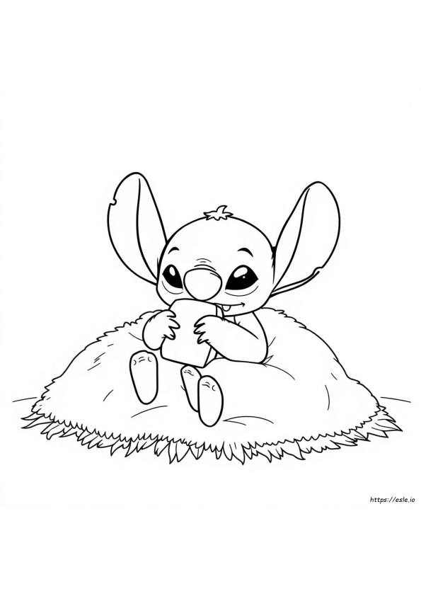 Coloring Pages Tierno Stitch Para Dibujar