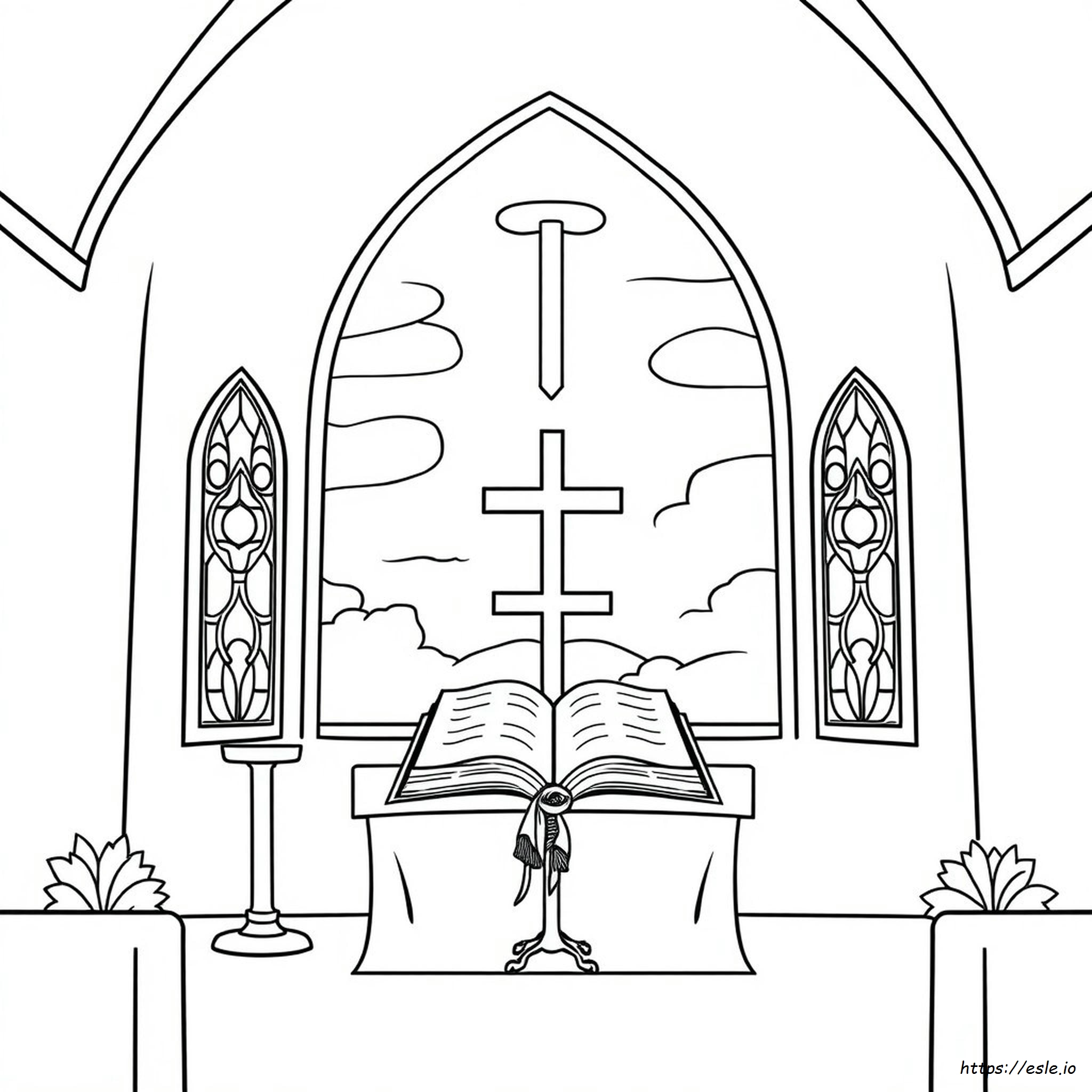 Adult Religious Coloring Page - Free Printable
