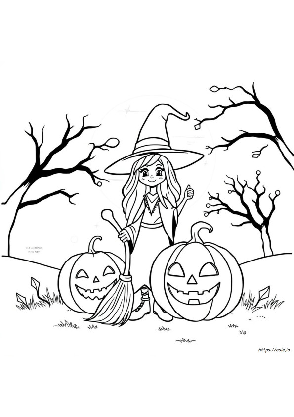Einfache Disney Halloween Ausmalbilder