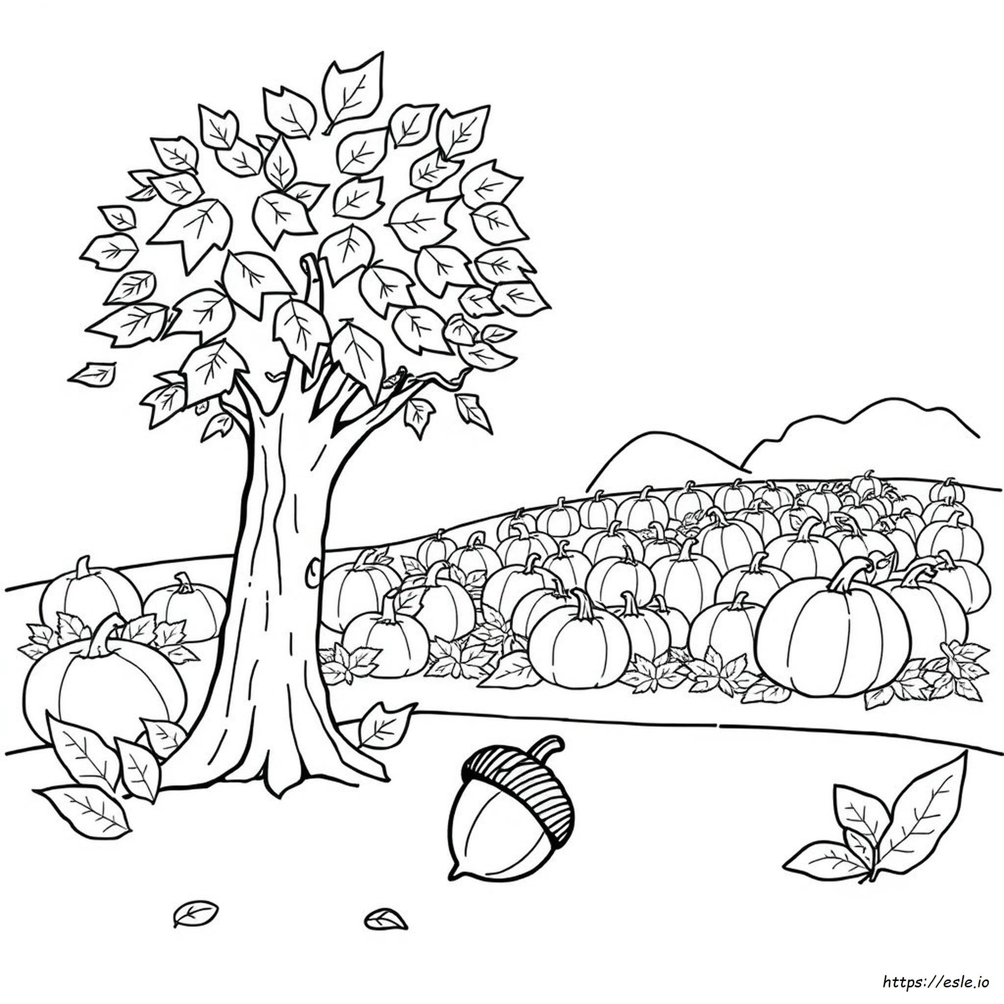 Disegno Da Colorare Buon Autunno A Tutti Gratis