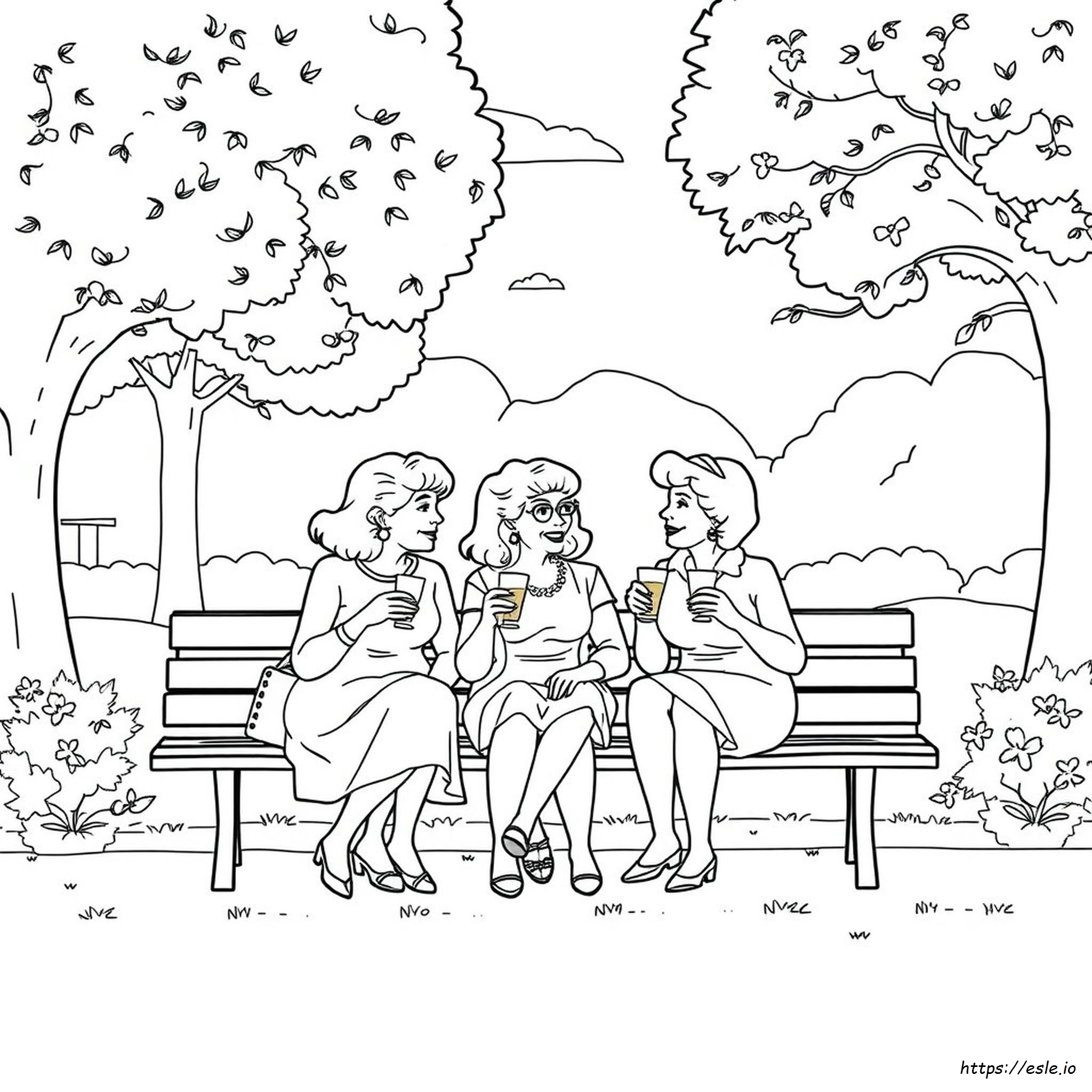 Golden Girls Coloring Pages