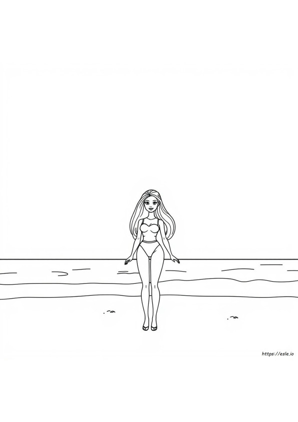 Imagini Barbie De Colorat