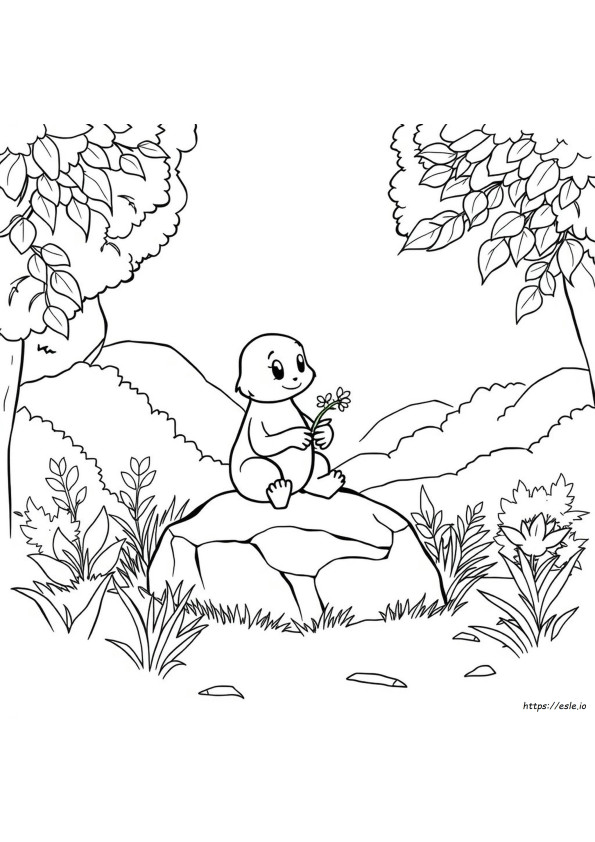 Grogu Coloring