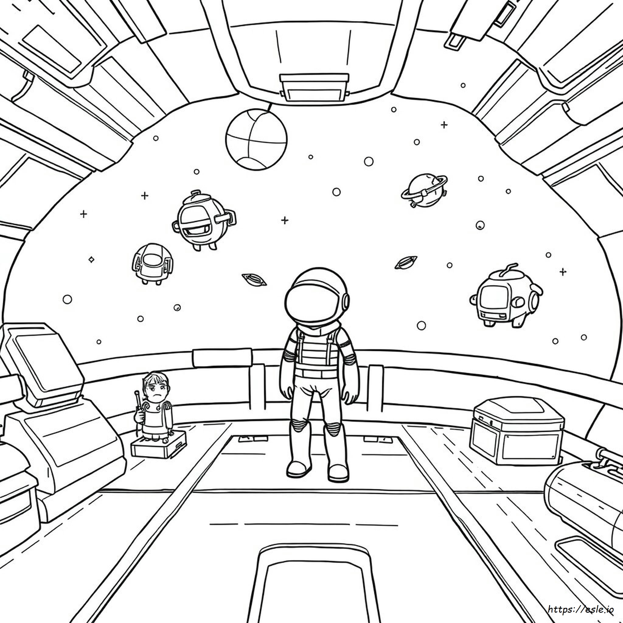 Among Us Character Coloring Pictures