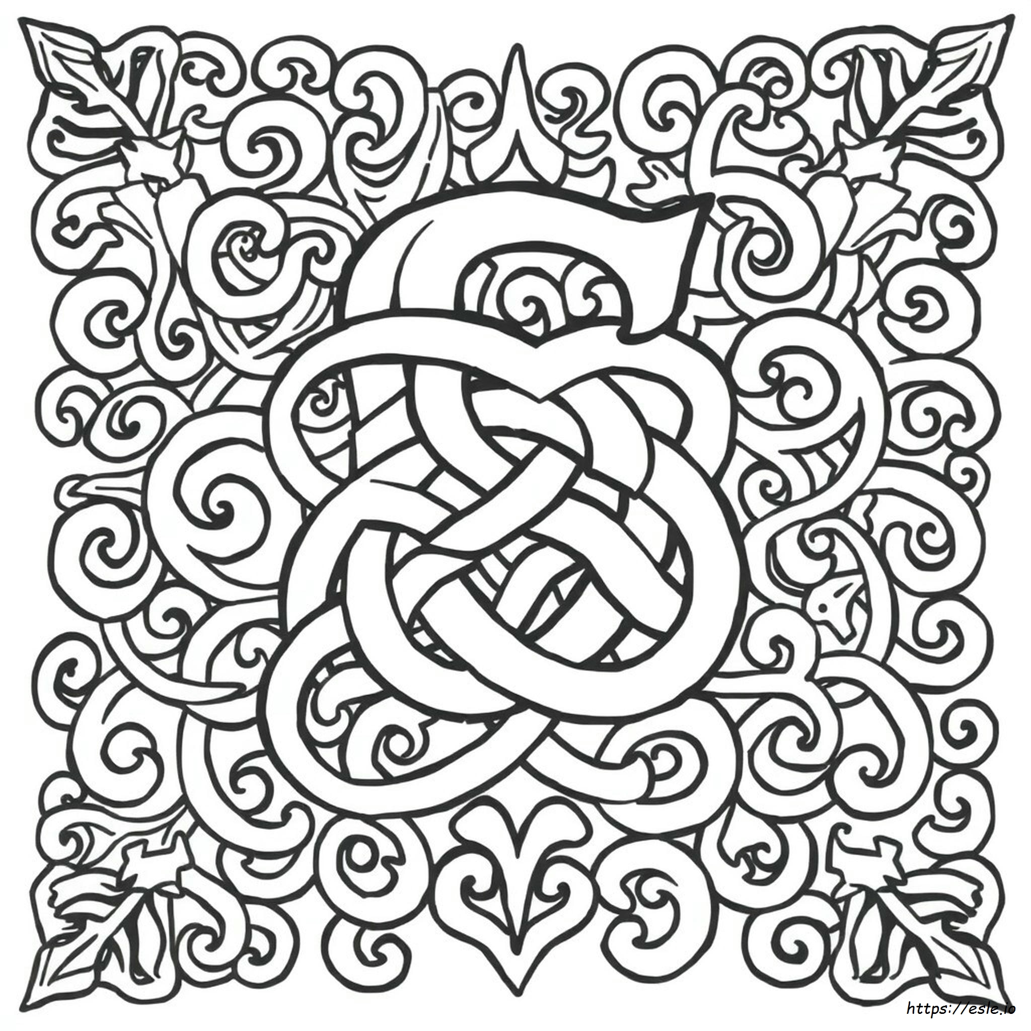 Letter S Coloring Pages For Adults