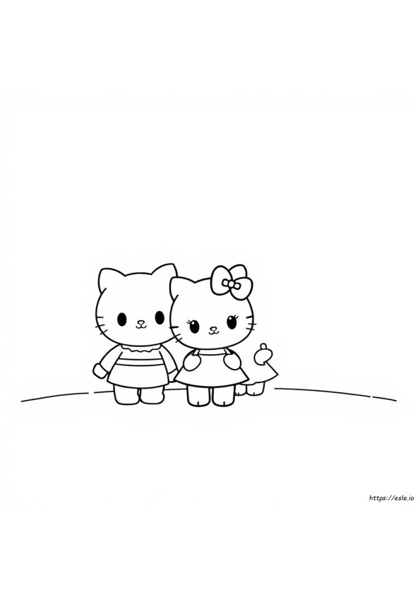 Cute Sanrio Coloring