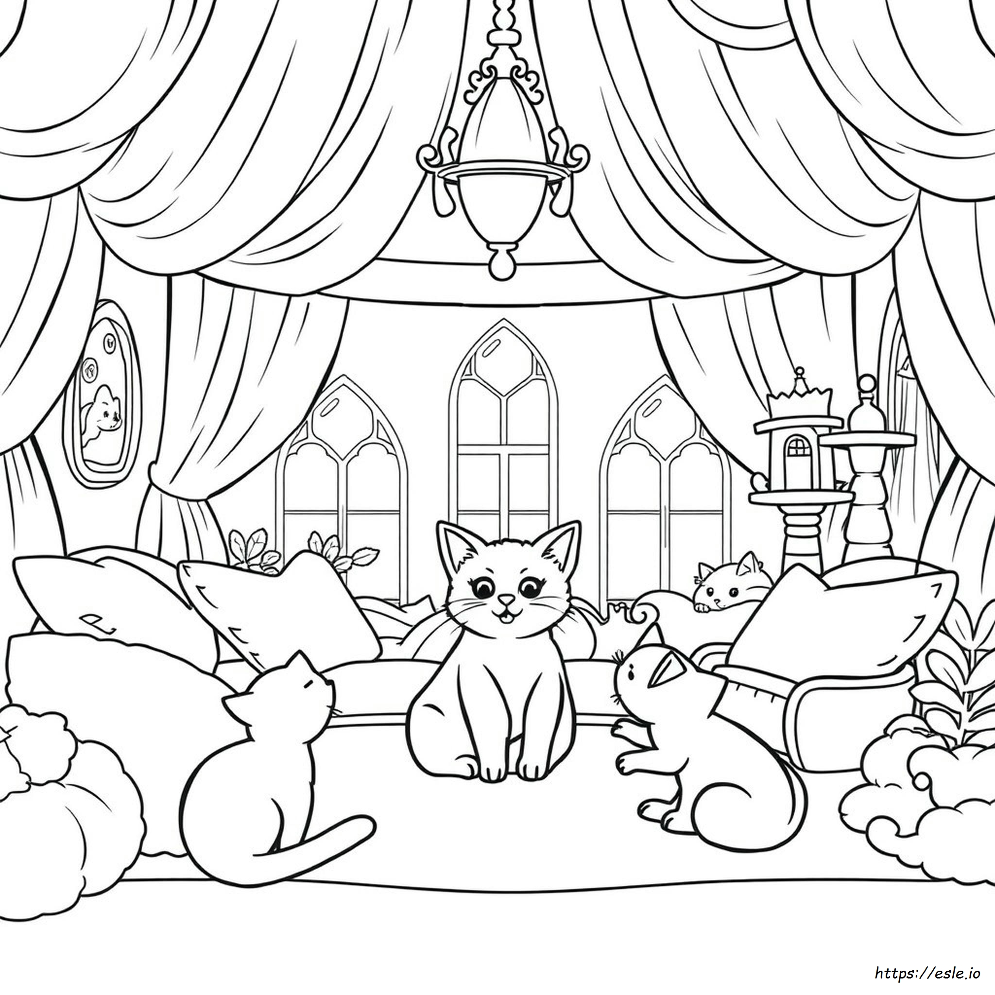 Whisker Haven Palace Pets Coloring Pages
