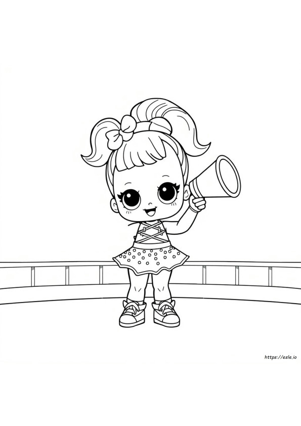 Lol Doll Cheerleader Da Colorare