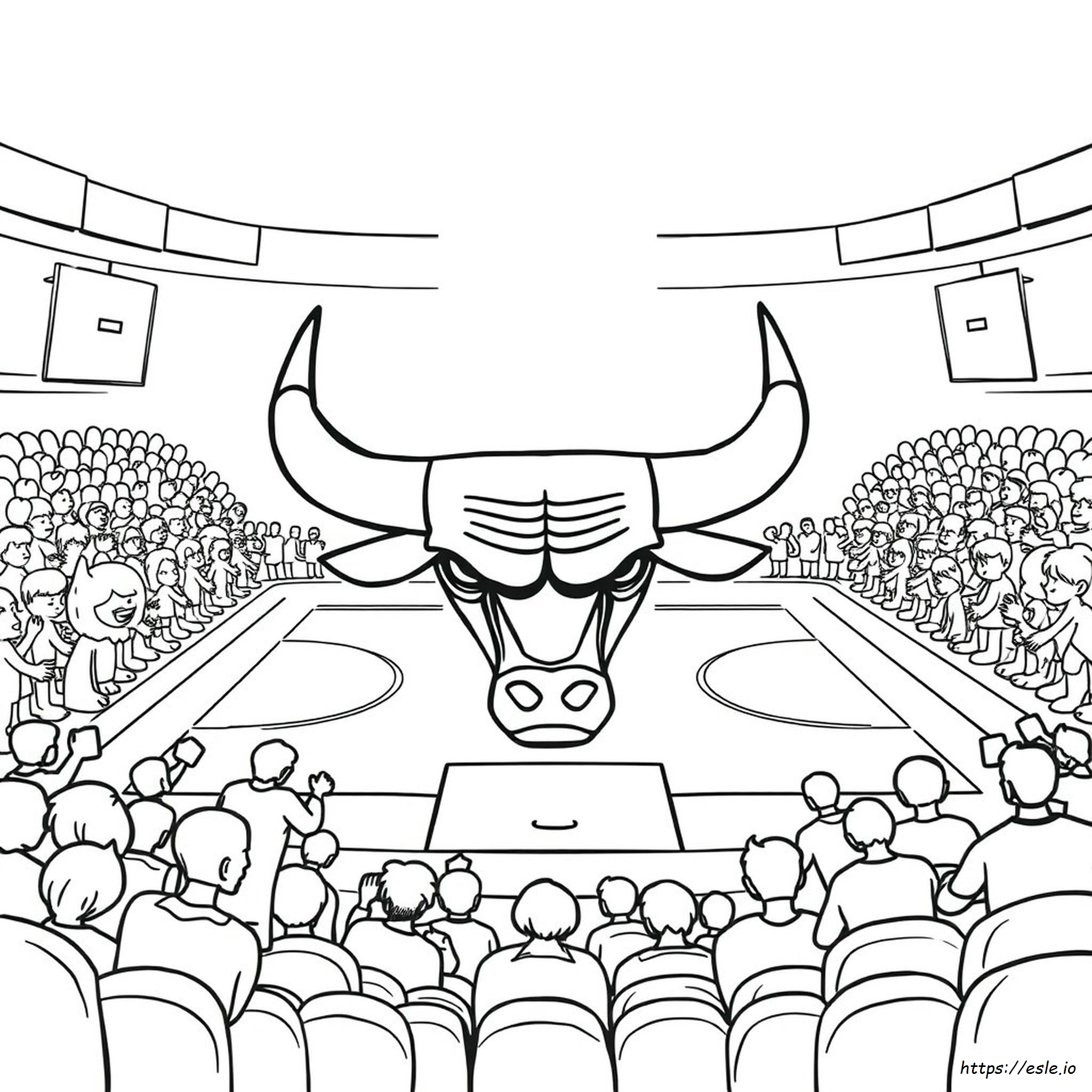 Chicago Bulls Ausmalvorlage