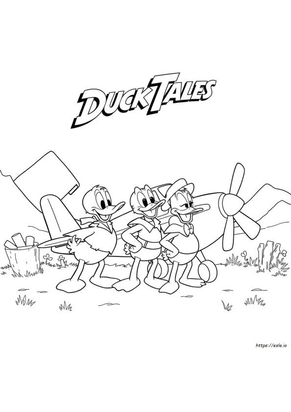 Duck Tales Da Colorare