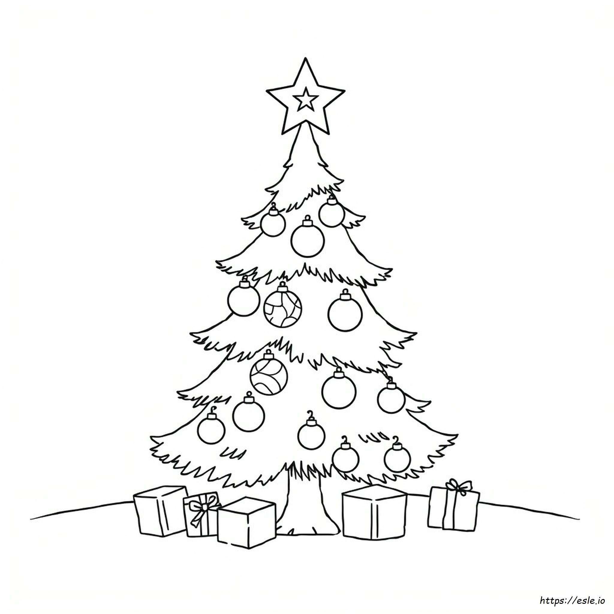 Disegno Da Colorare Di Natale Gratis