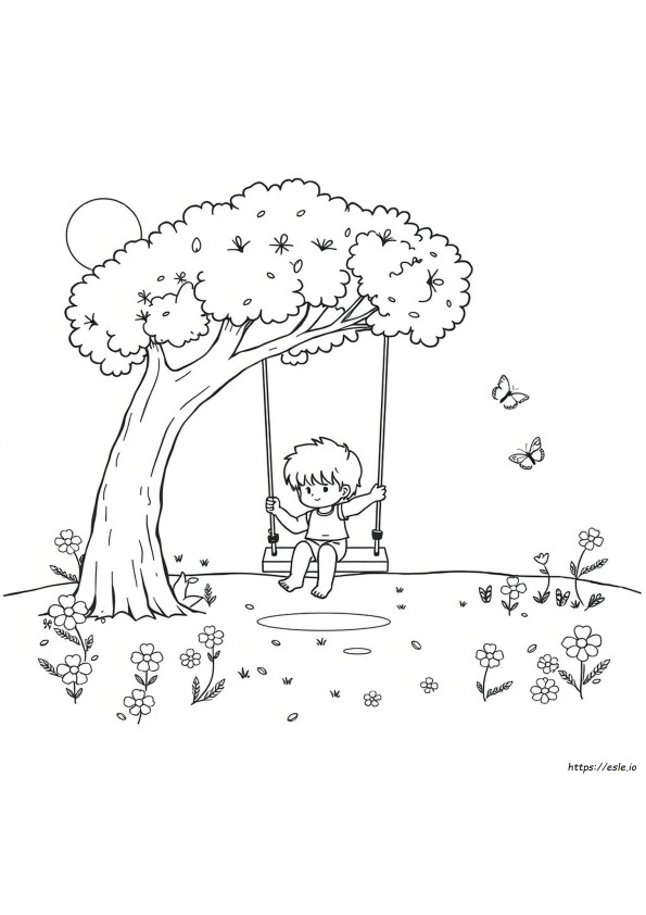 Natur Ausmalbilder Für Kinder