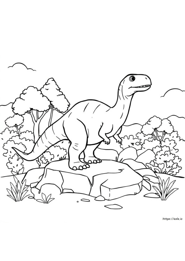 Ilmaiset Dinosaurus Värityskuvat