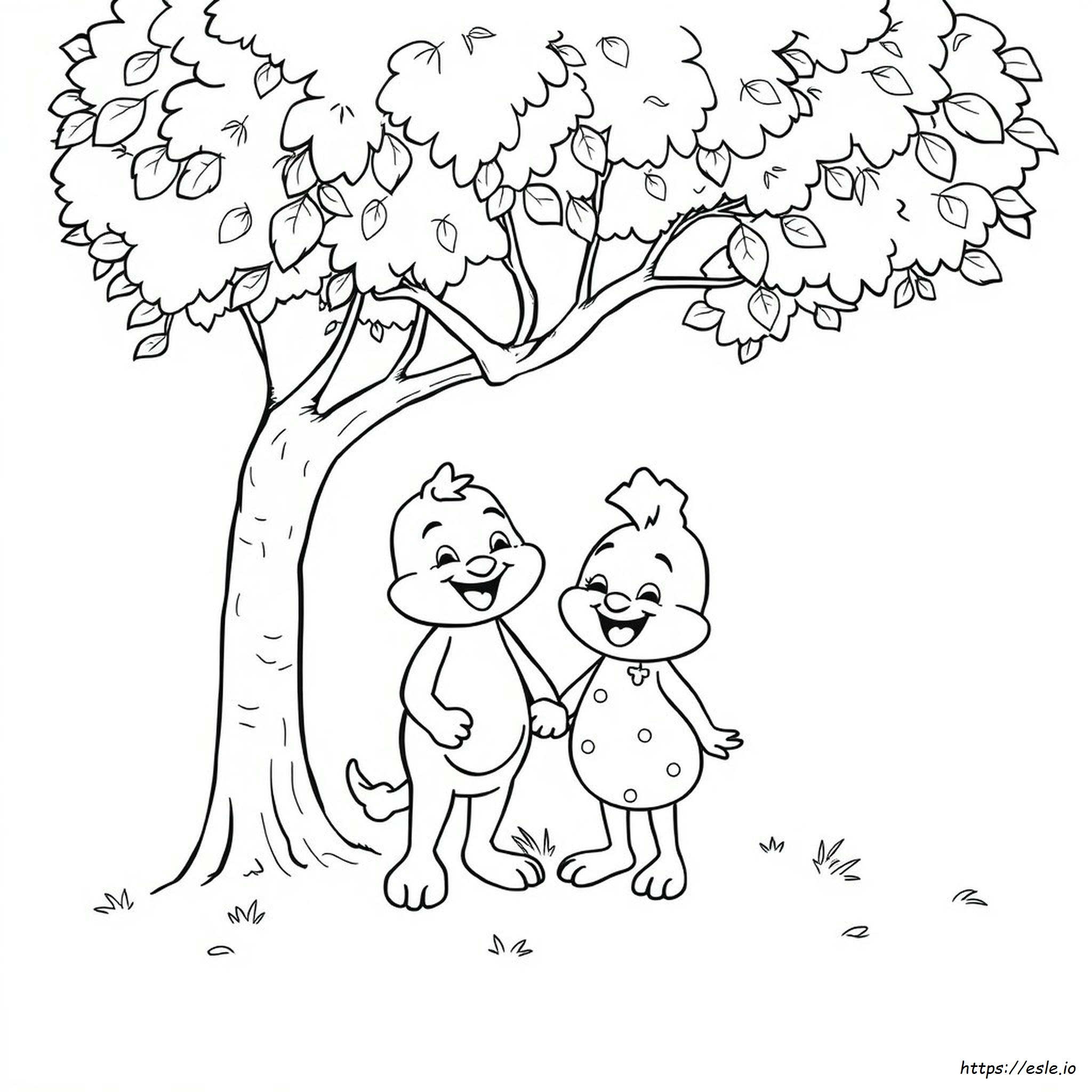Clukr Sprunki Coloring Page