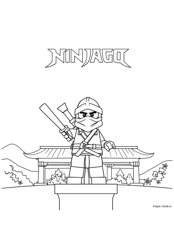 Coloring Pages Of Lego Ninjago
