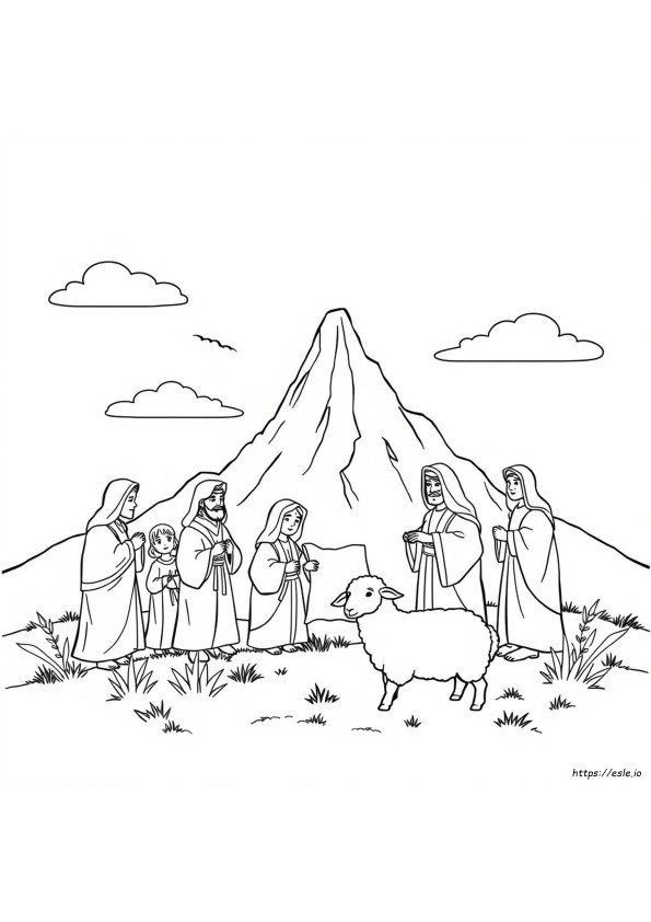 Bible Colouring Pages