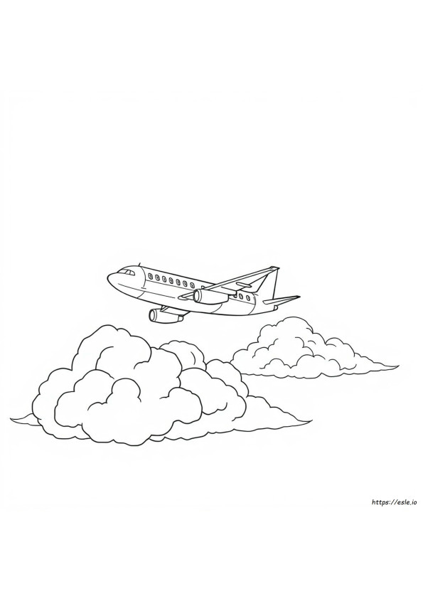 Airplane Coloring Page