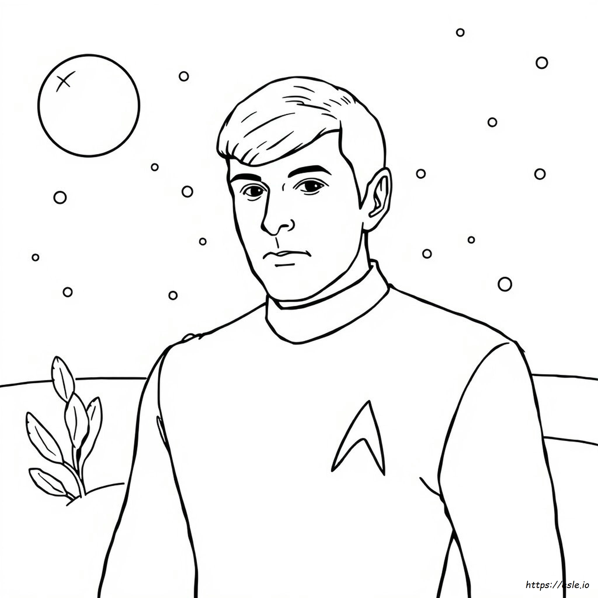 Łatwe Kolorowanki Star Trek