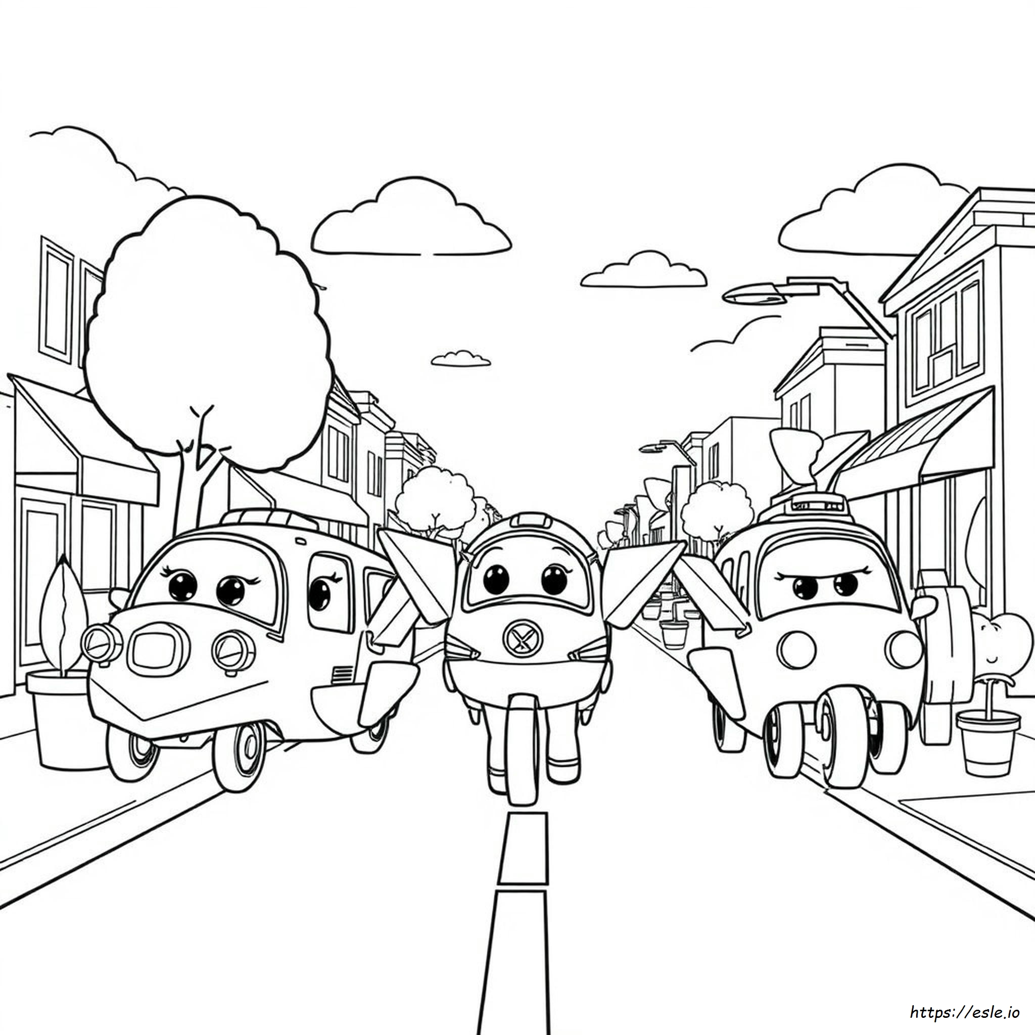 Free Printable Super Wings Coloring Pages