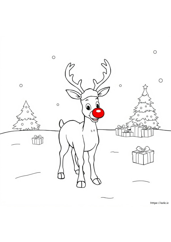Rudolph Ausmalbilder