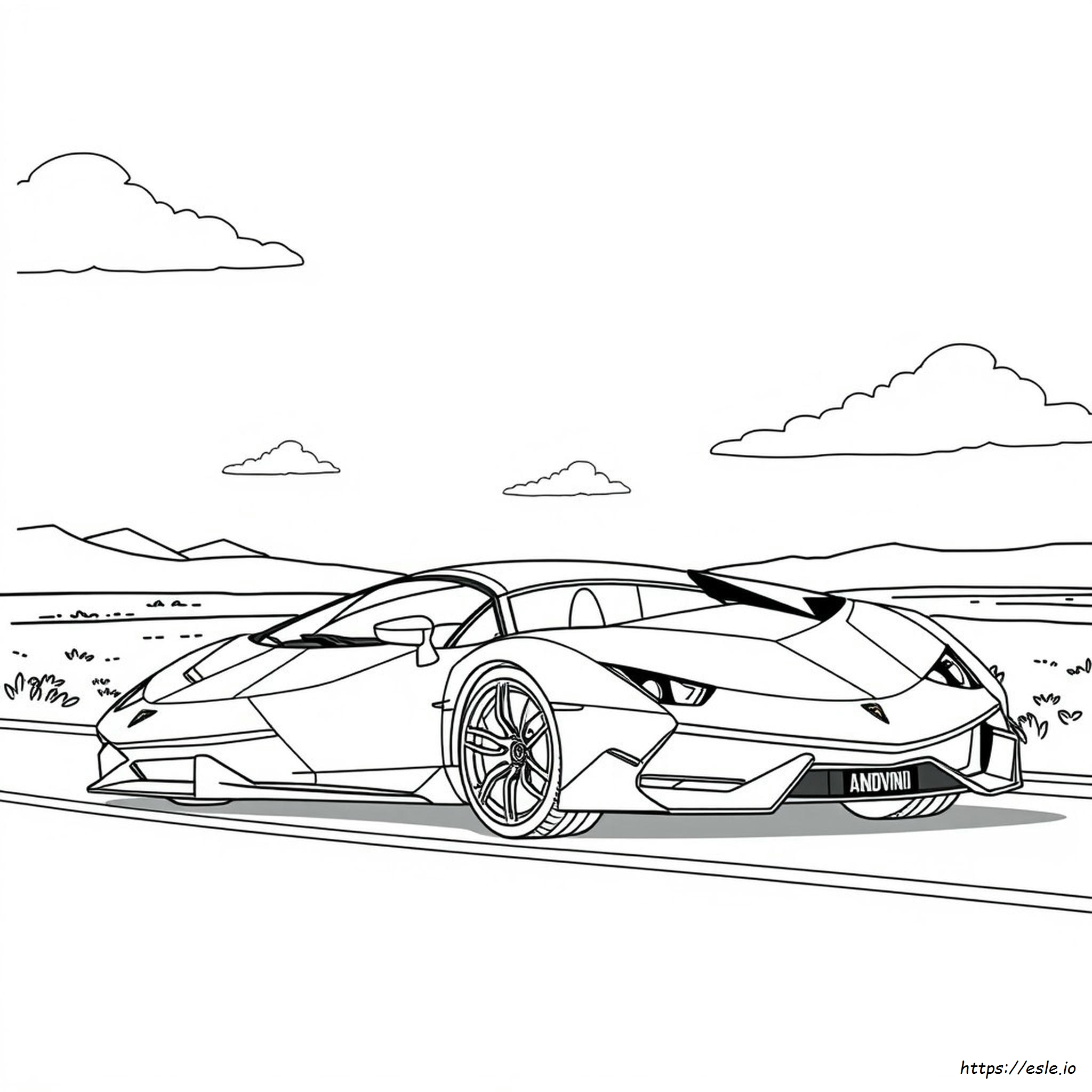 Samochody Lamborghini Centenario Trudne Kolorowanki Lamborghini