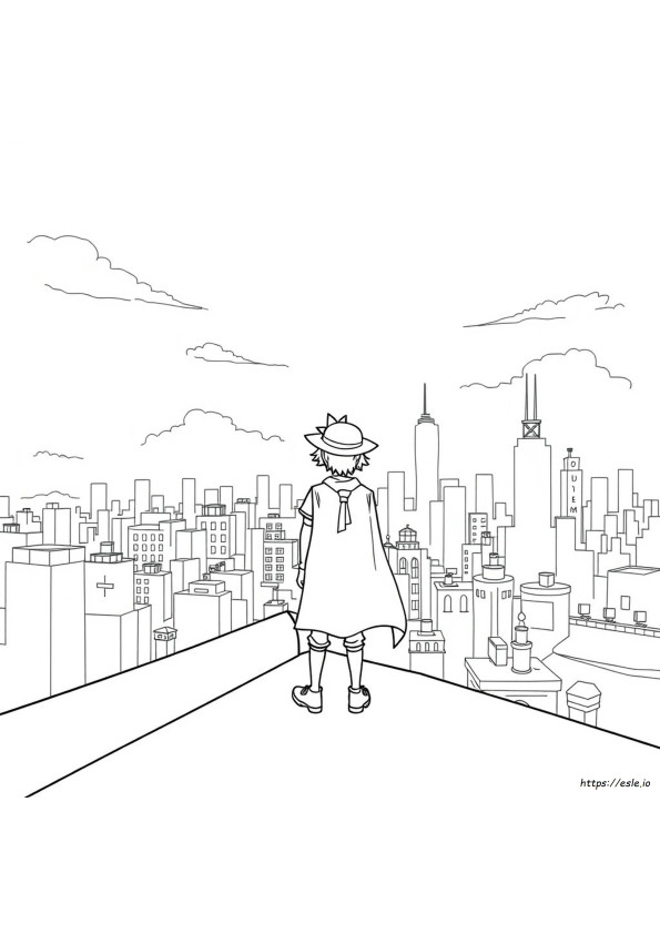 Anime Coloring Pages Gojo