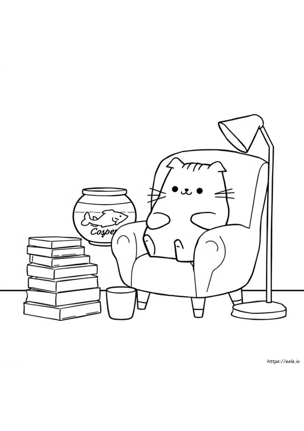 Pusheen Ausmalbilder