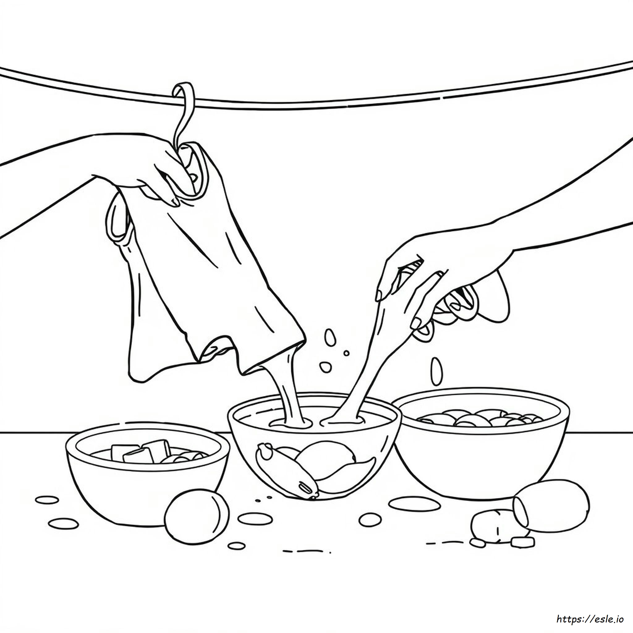 Can I Dye Clothes With Food Coloring Coloring Page