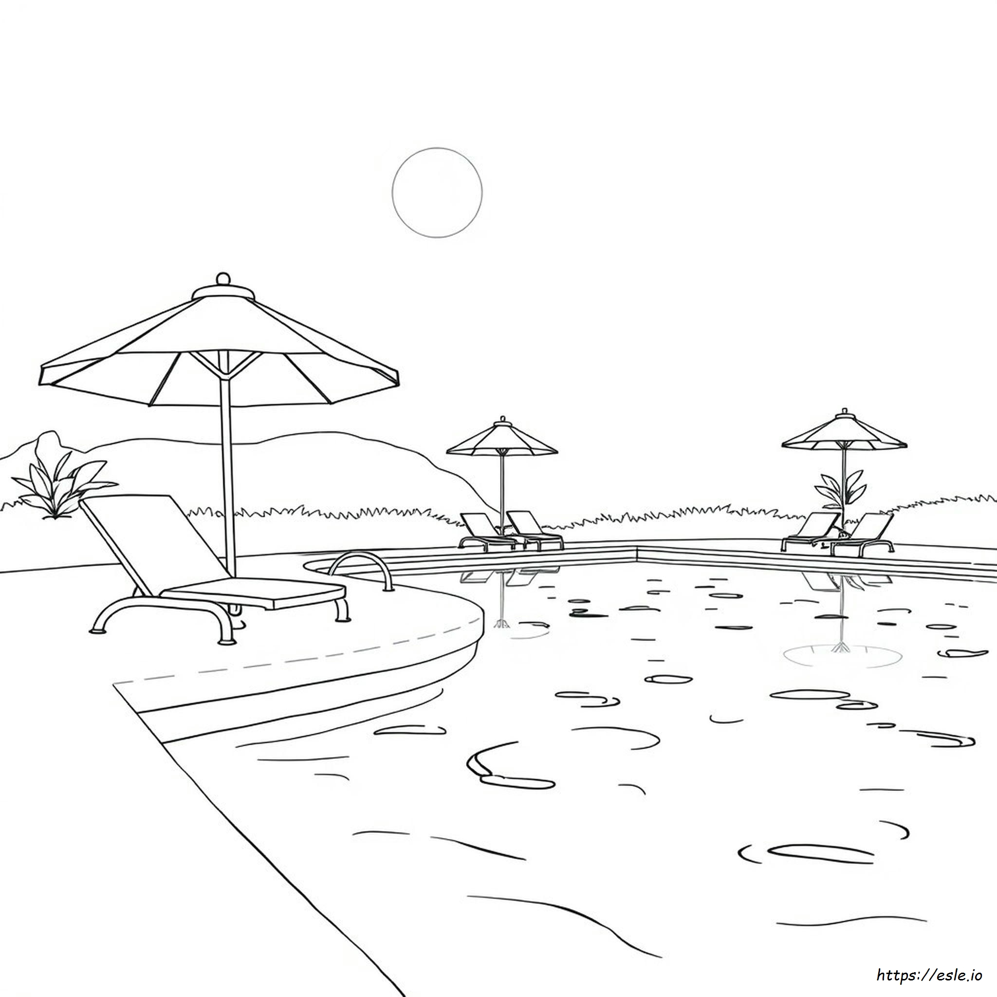 Gambar Mewarnai Bisakah Anda Mengubah Warna Air Kolam