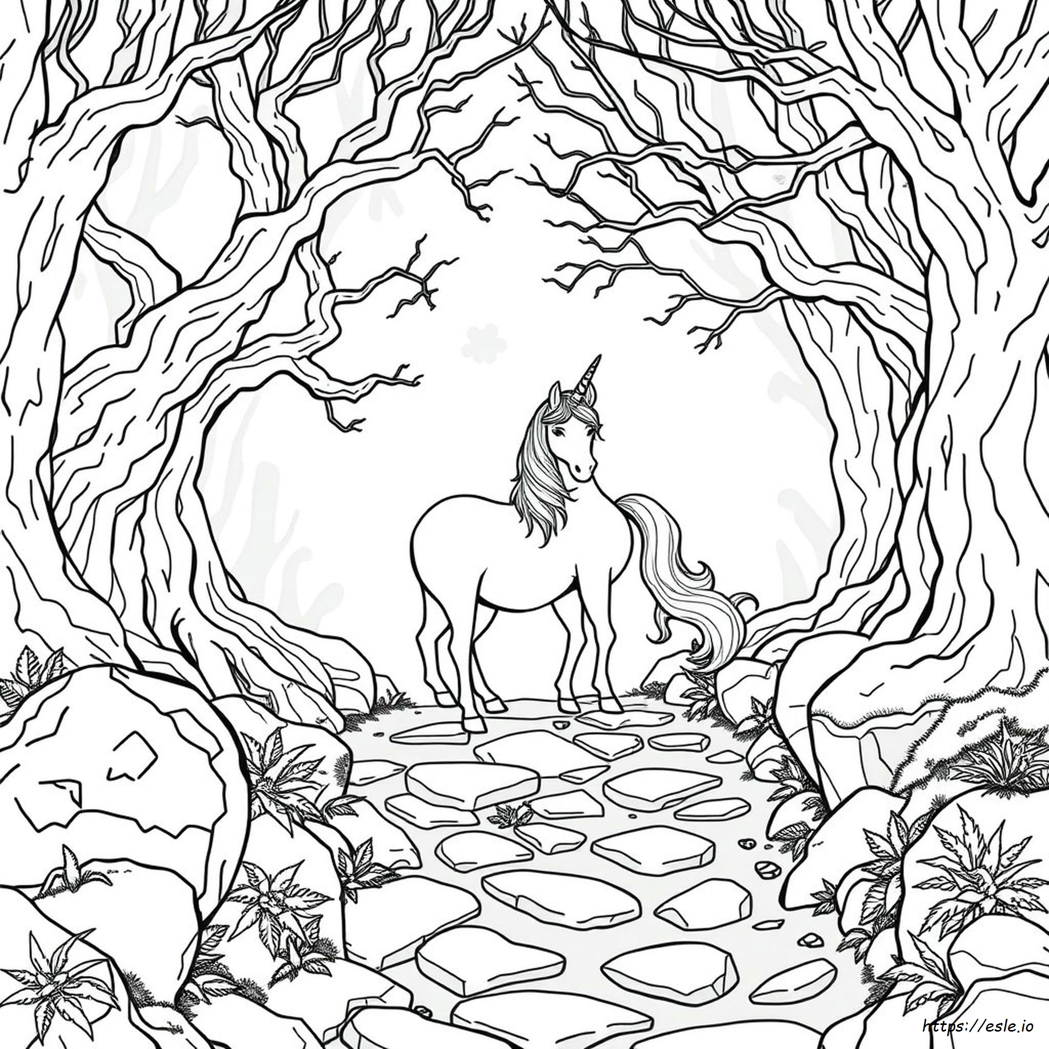 Difficult Unicorn Coloring Pages For Adults