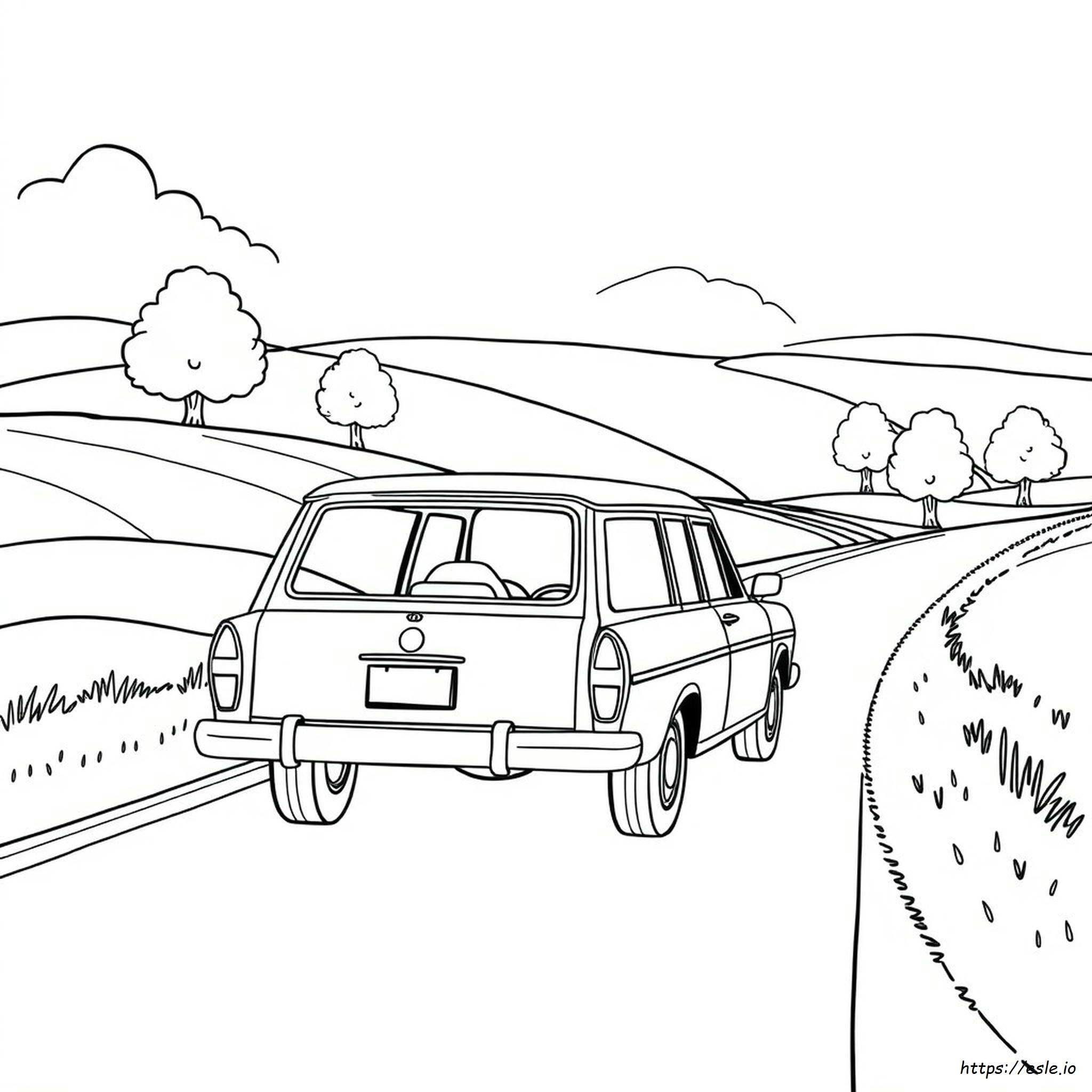 Station Wagon Coloring Pages
