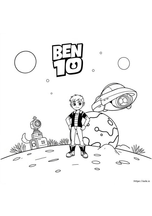 Ben 10 Gambar Mewarnai Online