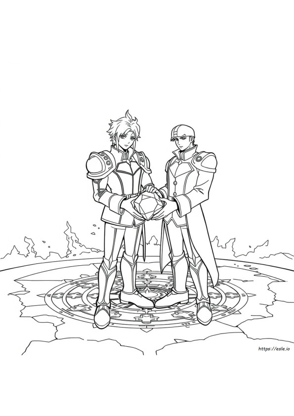 Disegni Da Colorare Fullmetal Alchemist Brotherhood