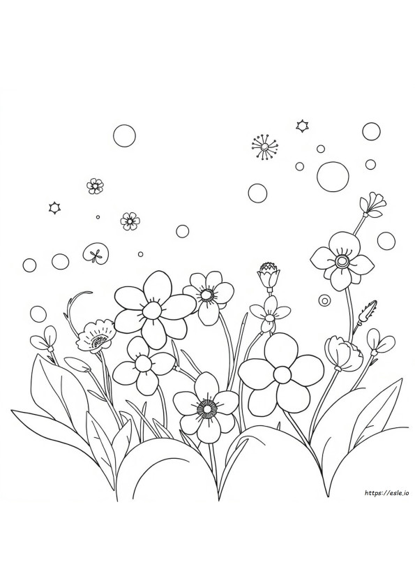 おしゃれな塗り絵ページ