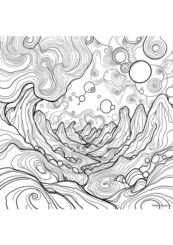 Trippy Kleurplaten Voor Tieners