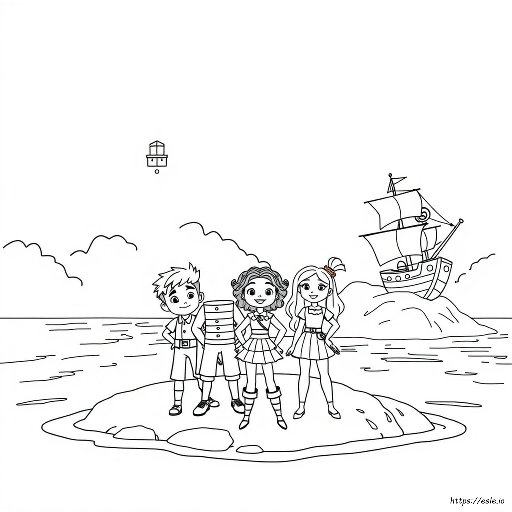 Kolorowanki Disney Następcy